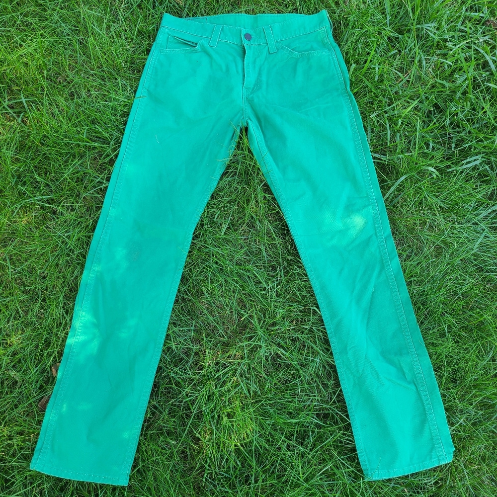 Levis Strauss 508 W 29 L 30 Green Khaki